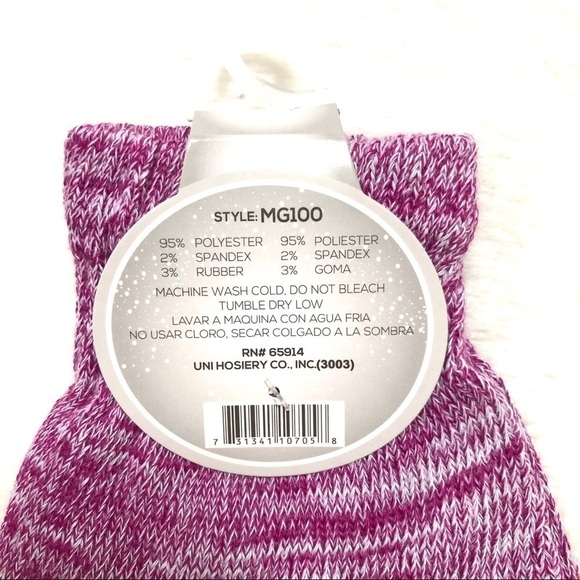 ⭐️ 5 for $25 Marled Pattern Knit MAMIA Ladies Poly Magic Gloves - Picture 5 of 7